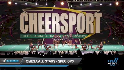 Omega All Stars - Spec Ops [2022 L4 Junior - D2 - Small - B] 2022 CHEERSPORT National Cheerleading Championship