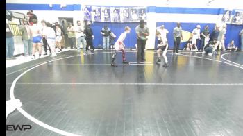 73 lbs Consolation - Drake Lear, Fort Gibson Youth Wrestling vs Ryan Coose, Mannford Pirate Youth Wrestling