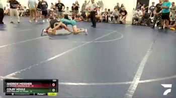 130 lbs Round 7 (8 Team) - Andrew Messner, U2 Upstate Uprising Blue vs Colby Houle, New England All Stars
