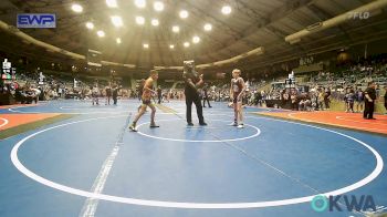 92 lbs Consolation - Ian Kilgore, Eufaula Ironheads Wrestling Club vs Rex McDonald, Team Tulsa Wrestling Club