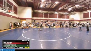 66 lbs Champ. Round 1 - Leif Hersey, Olympus-Skyline vs Kolter Gardiner, Payson Lion Wrestling Club