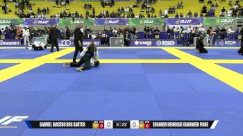 Eduardo Henrique Guarnieri Figne vs Gabriel Macedo Dos Santos 2025 Brasileiro Jiu-Jitsu IBJJF