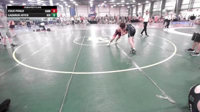 132 lbs Rr Rnd 1 - Cole Fogle, Hammerin Hornets vs Lazarus Joyce, Revival Orange