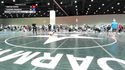 86 lbs Cons. Semis - Kepler Wicks, TX vs Cooper Franklin, OK