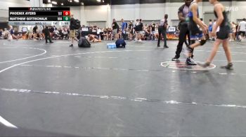 120 lbs Round 3 (6 Team) - Matthew Gottschalk, MF Army vs Phoenix Ayers, The Dream Team