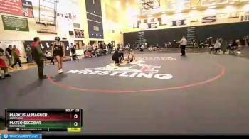 152 lbs Quarterfinal - Markus Almaguer, Sunnyside vs Mateo Escobar, Eisenhower