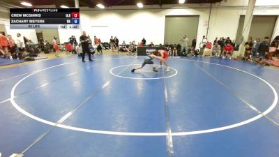 96 lbs Crew McGinnis, Iowa Red vs Zachary Meyers, Washington