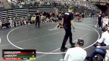 75 lbs Finals (8 Team) - Cameron Rios, Oklahoma Elite vs Cameron Rodgers, Minnesota Maroon