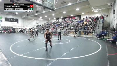 132 lbs Champ. Round 1 - Ulises Melendez, Orange vs Zaydrein Hernandez, St. John Bosco