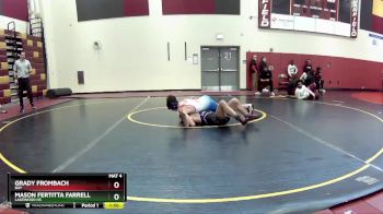 113 lbs Round 3 - Grady Frombach, Bay vs Mason Fertitta Farrell, Lakewood HS