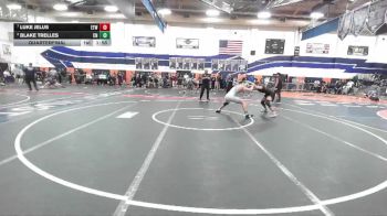 150 lbs Quarterfinal - Luke Jelus, Etiwanda vs Blake Trelles, Clovis North