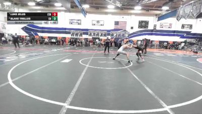 150 lbs Quarterfinal - Luke Jelus, Etiwanda vs Blake Trelles, Clovis North