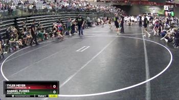 117 lbs Semis & 1st Wrestleback (8 Team) - Tyler Meyer, Kansas Copperheads vs Gabriel Flores, North Dakota 2