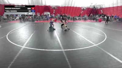 126 lbs Cons. Round 3 - Tristan Bancroft, Monona Grove/McFarland Wrestling Club vs Will Guerra, B.A.M. Training Center