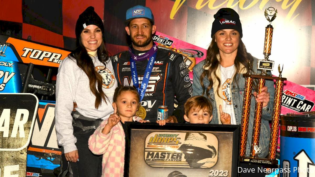 Justin Grant Wins USAC Fall Nationals At Lawrenceburg