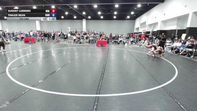 120 lbs August Lubinski, Wisconsin Blue vs Thales Silva, California Gold