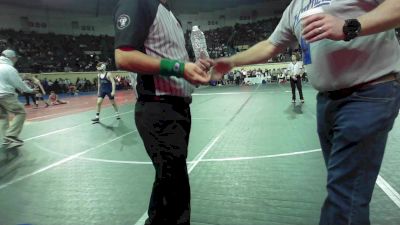 105 lbs Round Of 64 - Michael Torrone III, Vinita Junior High vs Quinn Livingston, Cascia Hall