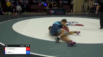 68 lbs Cons. Semi - Kaylynn Albrecht, USOPTC/TMWC vs Alara Boyd, Cardinal Wrestling Club