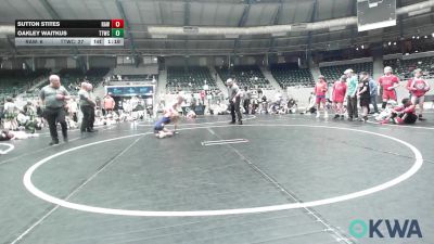 60 lbs Final - Sutton Stites, Raw Wrestling Club vs Oakley Waitkus, TTWC Cream