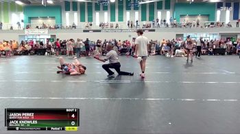144 lbs Round 1 (4 Team) - Jack Knowles, Bulldog WC vs Jason Perez, Quest For Gold
