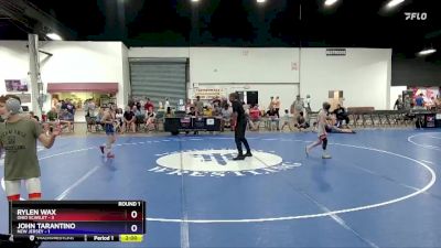83 lbs Round 1 (8 Team) - Rylen Wax, Ohio Scarlet vs John Tarantino, New Jersey