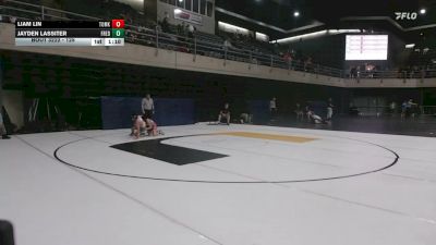 125 lbs Quarterfinal - Liam Lin, Tomkins Cove vs Jayden Lassiter, Frederick