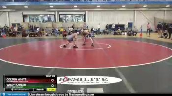 141 lbs Cons. Round 2 - Wiley Kahler, Lycoming College vs Colton White, Shenandoah University