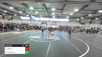 126 lbs Semifinal - Jordan LeMar, Torotech vs Ben Freund, Show Low