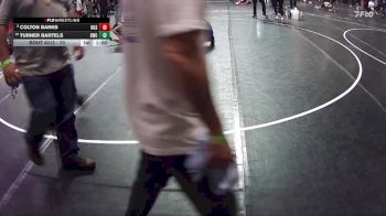 70 lbs Champ. Round 1 - Turner Bartels, Seward Wrestling Club vs Colton Banks, NGSE