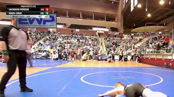 100 lbs Semifinal - Enzo Cruz, Conway Wrestling Club vs Jackson Perdue, Panther Youth Wrestling-CPR