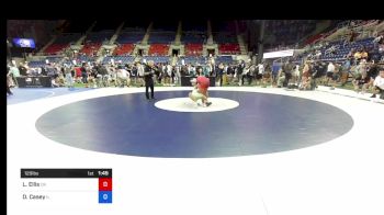 120 lbs Rnd Of 32 - Legend Ellis, Oklahoma vs Deven Casey, Illinois