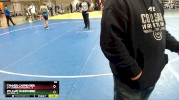 115 lbs Semis (4 Team) - William Bainbridge, Hastings vs Tanner Carpenter, Z-M (Zumbrota/Mazeppa)