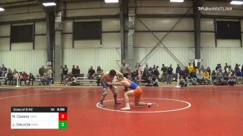 141 lbs Consolation - Noah Caskey, Coast Guard vs Justin DeLucia, Western New England
