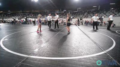 83 lbs Final - Ember Bloxham, Salina Wrestling Club vs Bryar Burch, Team Tulsa Wrestling Club