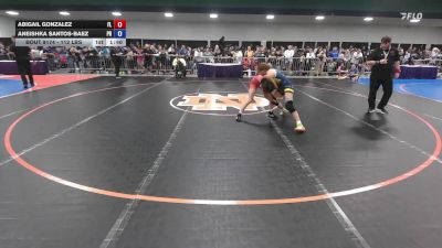 112 lbs Round Of 32 - Abigail Gonzalez, FL vs Aneishka Santos-Baez, Pr