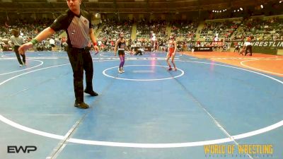 72 lbs Round Of 32 - Cabela Trail, Brawler Elite vs Kaylee Lapitan, St. Charles Wrestling