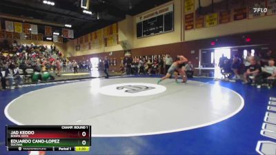 190 lbs Champ. Round 2 - EDUARDO CANO-LOPEZ, Sultana vs Jad Keddo, Bonita Vista