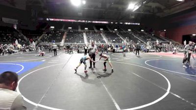 77 lbs 3rd Place - Corbin Eastman, Shoshoni Sharp Shooters vs Ross Leyba Lll, Colorado Bad Boys