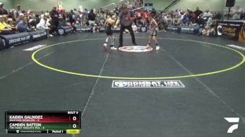 56 lbs Finals (8 Team) - Kaiden Galindez, Backyard Brawlers vs Camden Batton, The Funky Singlets Teal