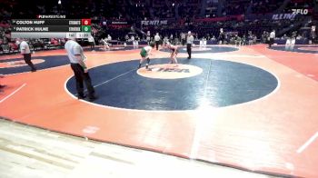 2A 138 lbs Cons. Round 2 - Colton Huff, Chicago (St. Ignatius) vs Patrick Hulne, Chicago (St. Patrick)