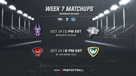 Watch The FloFootball Games Of The Week Live On October 14th