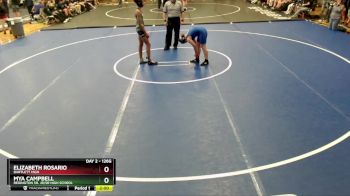 126G Champ. Round 1 - Elizabeth Rosario, Bartlett High vs Mya Campbell, Redington Sr. Jr/Sr High School