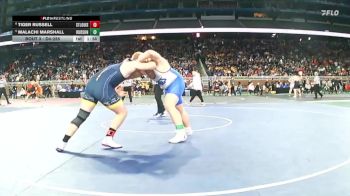 D4-285 lbs Champ. Round 1 - Malachi Marshall, Hudson vs Tiger Russell, St Louis