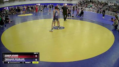 126 lbs 3rd Place Match - Junior Hoang, McDaniel High School vs Treshaun Douglass, Hood River Youth Wrestling Clu