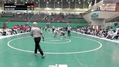 120 lbs 4th Wrestleback (16 Team) - Kenjgi Mejias, Mill Creek vs Jacob Chan, Brookwood