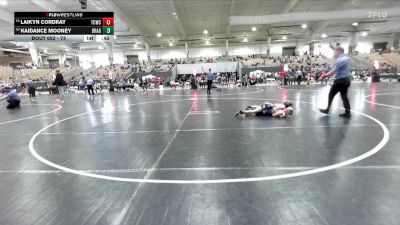 73 lbs Cons. Semi - Laikyn Cordray, Crater City Bucks vs Kaidance Mooney, Mavericks Wrestling Club