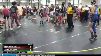117 lbs Round 2 (6 Team) - Logan Adleman, Untouchables Black vs Brayden McKay, American Gladiators-Red