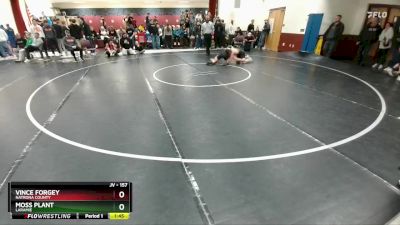 157 lbs Cons. Round 4 - Moss Plant, Laramie vs Vince Forgey, Natrona County