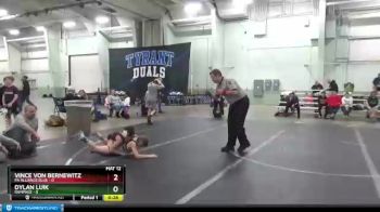 72 lbs Finals (2 Team) - Vince Von Bernewitz, PA Alliance Blue vs Dylan Luik, Rampage