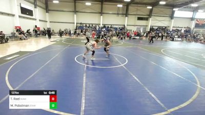 137 lbs Consolation - Tiago Rael, SunKids vs Mahlon Pobstman, Stampede WC